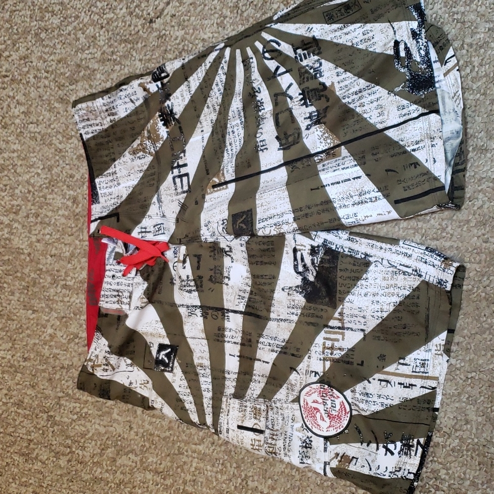 David and Goliath swim shorts